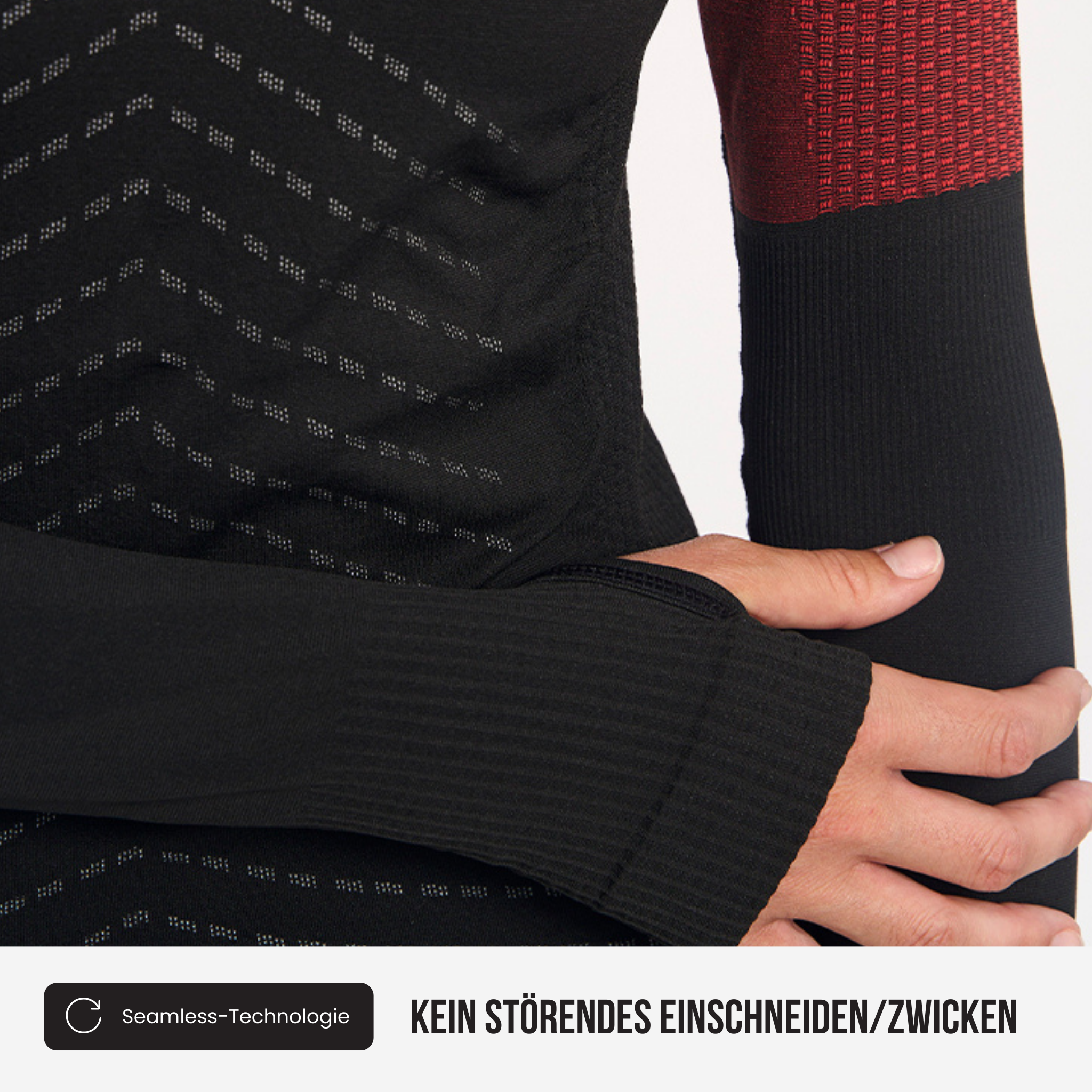 Midnight Black / Ash Grey, Midnight Black / Ruby Red