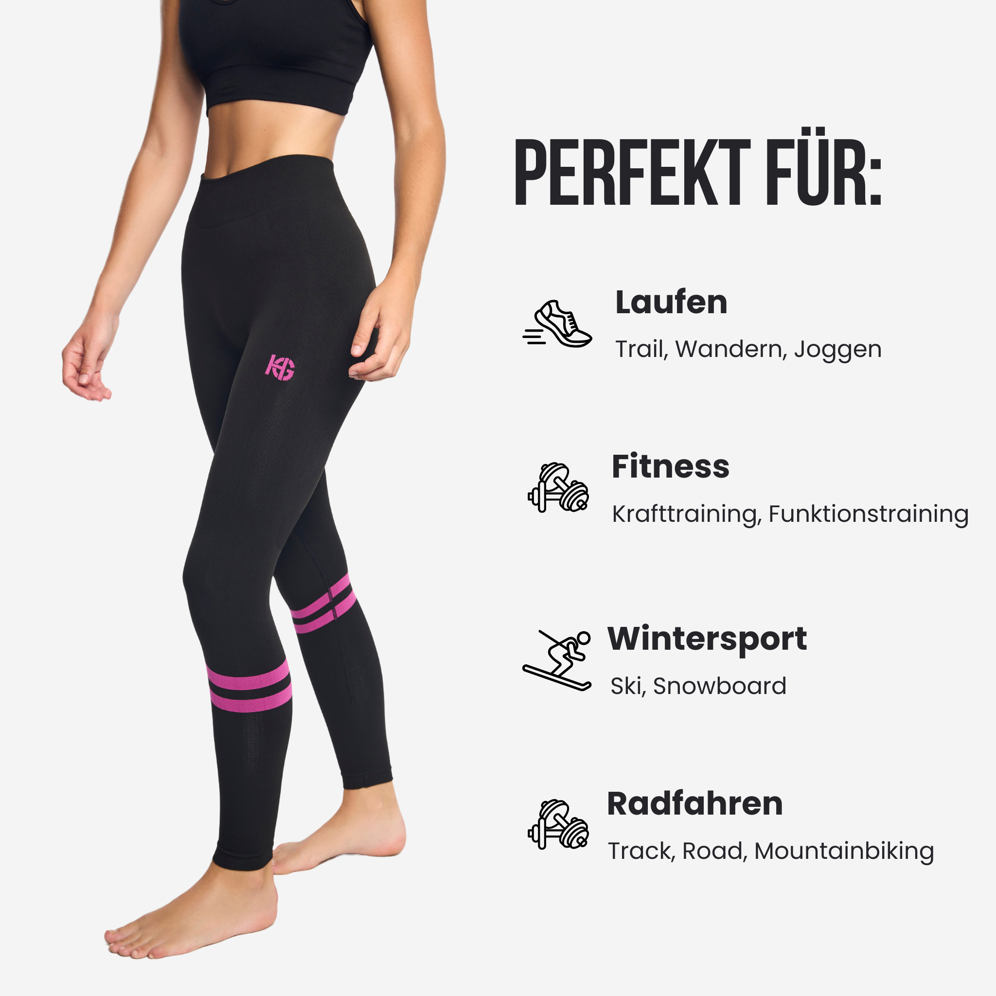 Midnight Black, Navy Blue / Sapphire Blue, Rose Pink, Midnight Black / Rose Pink