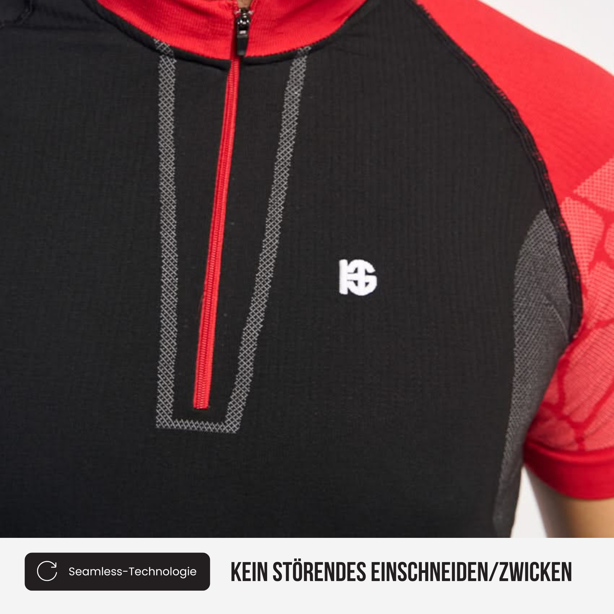 Pro Team - Performance verbesserndes T-Shirt mit Kompression und Carbonfasern